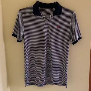 Boys L polo striped shirt sleeve shirt